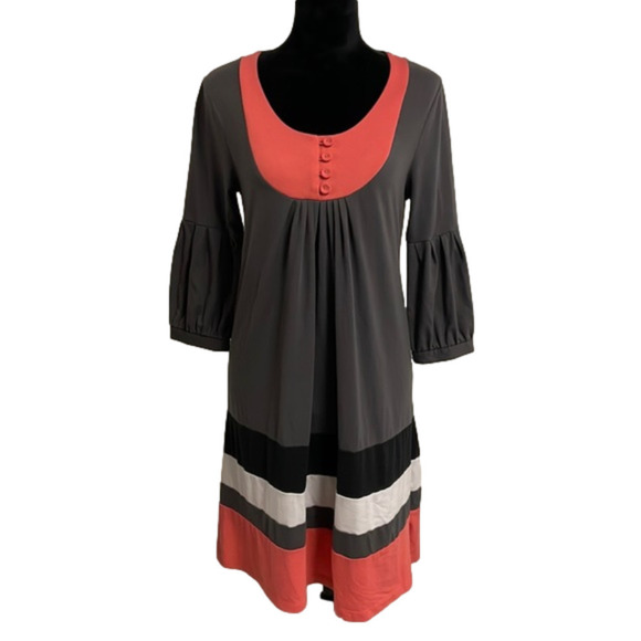 Elle color block dress size M - Picture 1 of 7